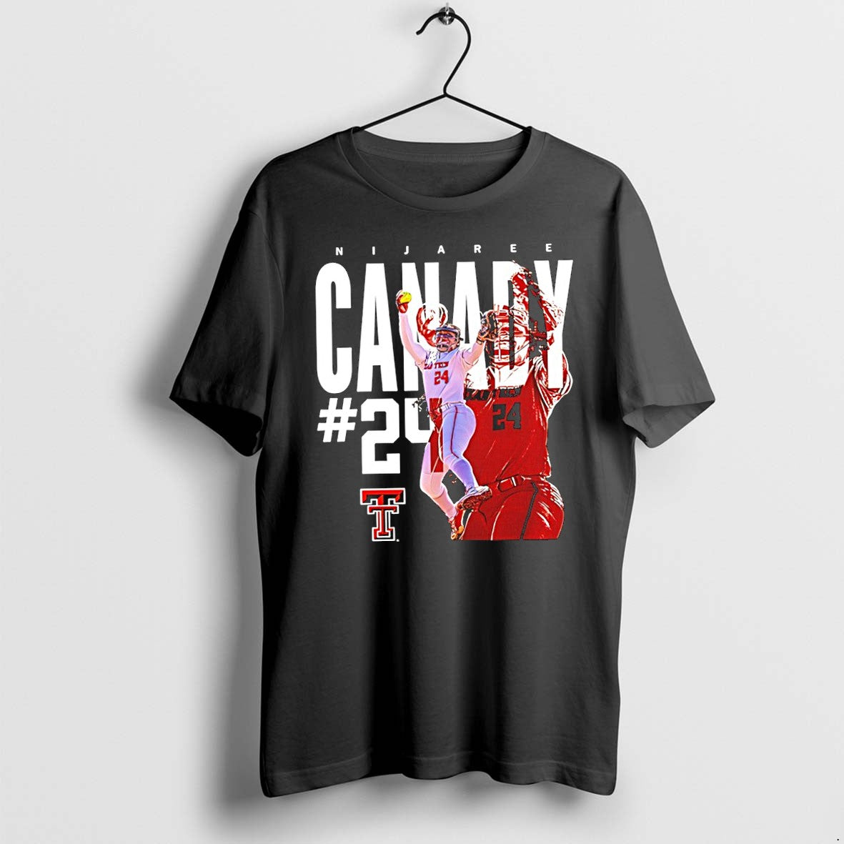 Original Nijaree Canady 24 Texas Tech Softball Player Pose Tshirts Jpg