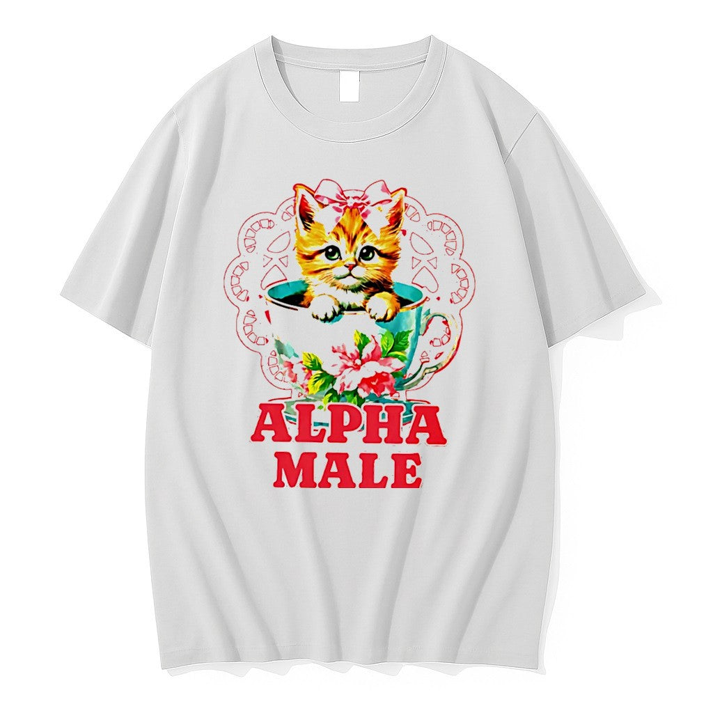 Original Nicholas Galitzine Kitten Tee Tshirts Jpg