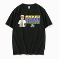 Original Notre Dame Lacrosse Brock Behrman Number 21 Illustration Tee Tshirts