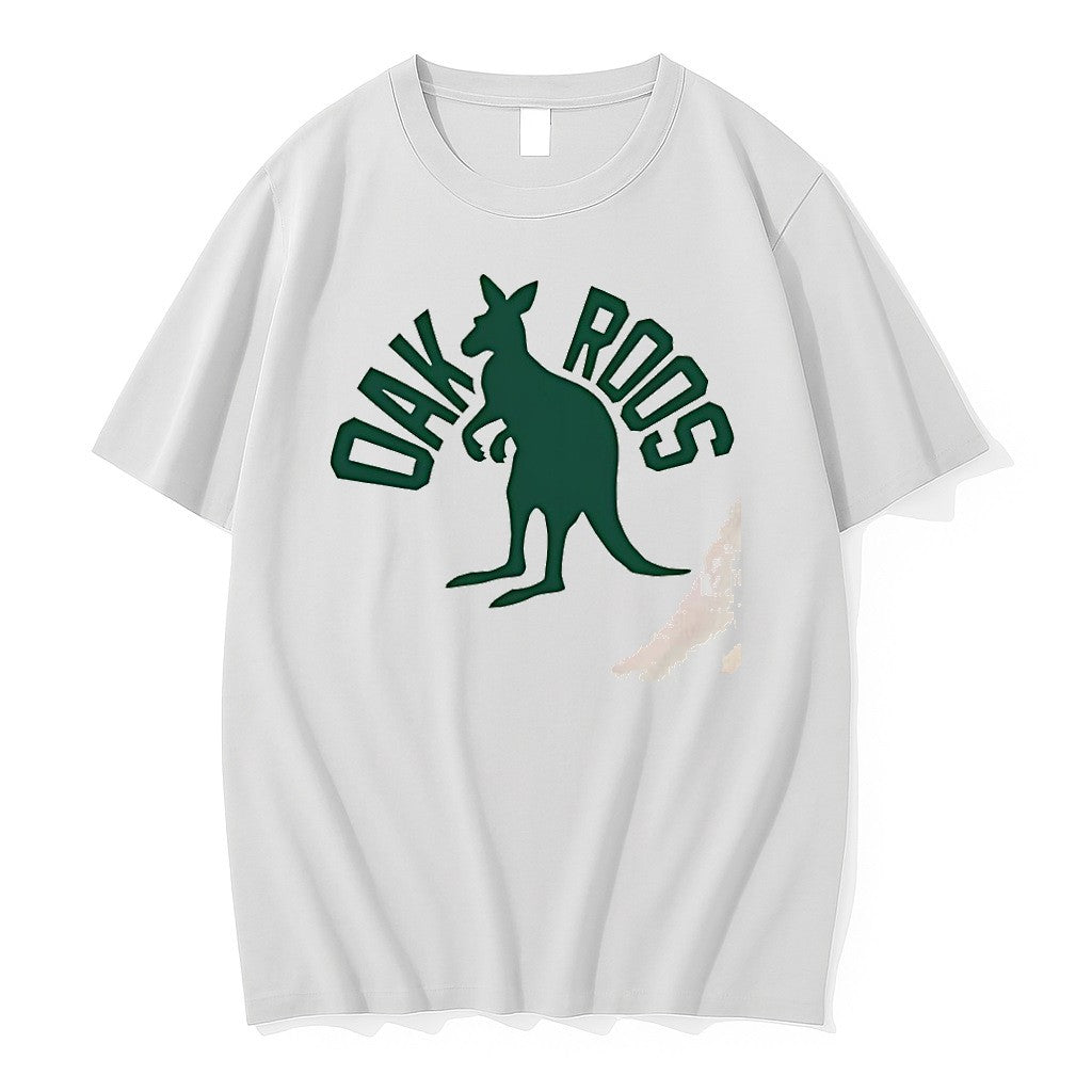 Original Oak Roos Australia Kangaroo Logo Tshirts Jpg