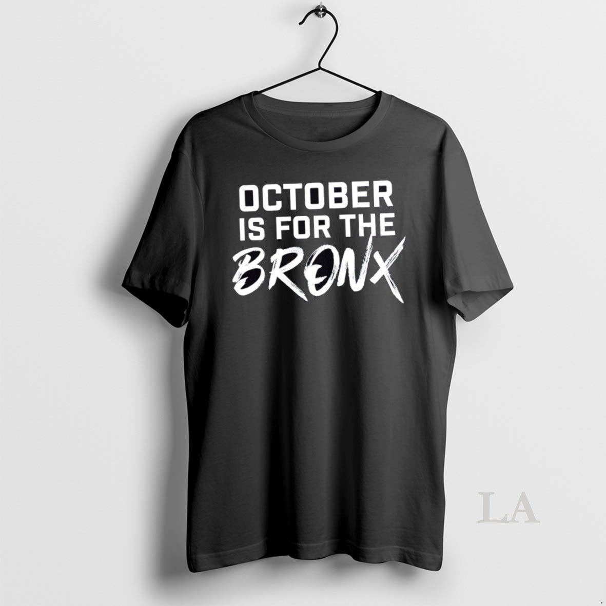 Original October Is For The Bronx Text