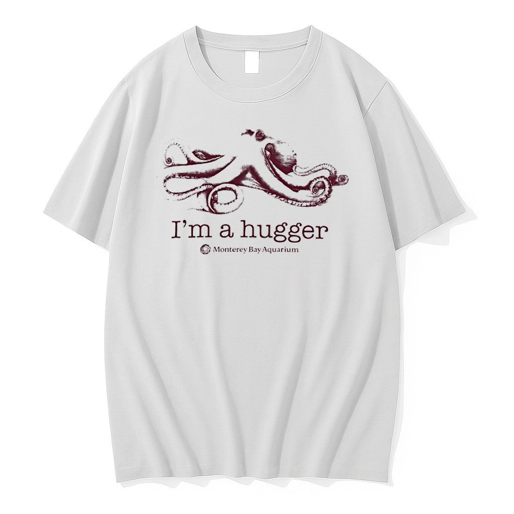 Original Octopus Im A Hugger Tshirts Jpg