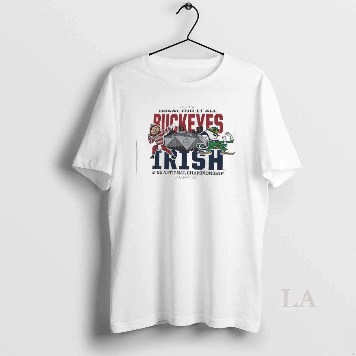Original Ohio State Vs Notre Dame Dueling Mascot 2025 National Championship T-Shirts, Hoodie, Sweatshirt | CoreVibeTees.com