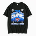 Original Oklahoma City Thunder 2026 Northwest Division Champions Locker Room Tshirts