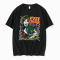 Original Ozzy Osbourne Holding A Globe Graphic Black Tshirts Jpg