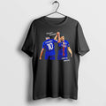 Original Paris Saint Germain Achraf Hakimi And Ousmane Dembele Illustration Tee Tshirts