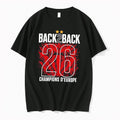 Original Paris Saint Germain Back 2 Back Champions Deurope Tee Tshirts Jpg