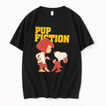 Original Peanuts Pup Fiction Black Tshirts Jpg
