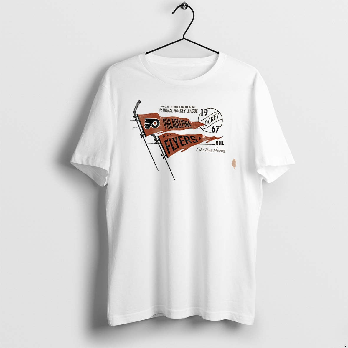 Original Philadelphia Flyers Licensed Product Of The National Hockey League 2000 Flag Tee Tshirts