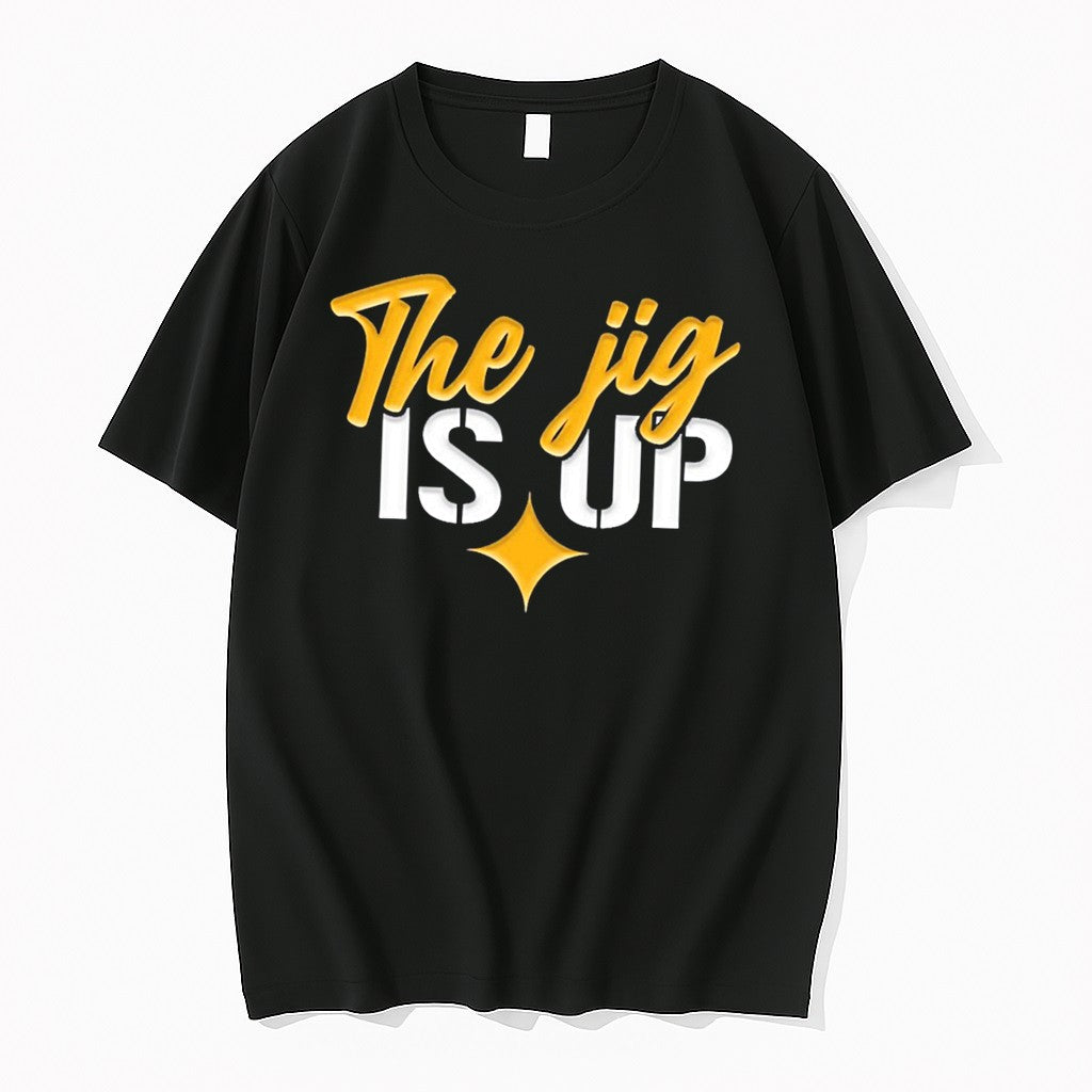 Original Pittsburgh Steelers The Jig Is Up Tee Tshirts Jpg
