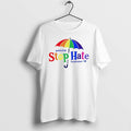 Original Rainbow Umbrella Parkstop Stop Hate Fundraiser 26 Inspirational Tshirts