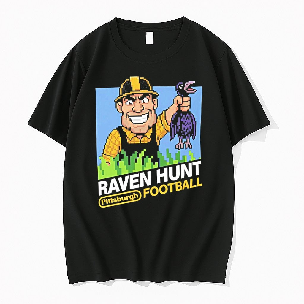 Original Raven Hunt Pittsburghs Football 8 Bit Tshirts Jpg