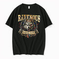 Original Ravenous Rohan Raja Wolf Wearing Crown Illustration Tee Tshirts Jpg