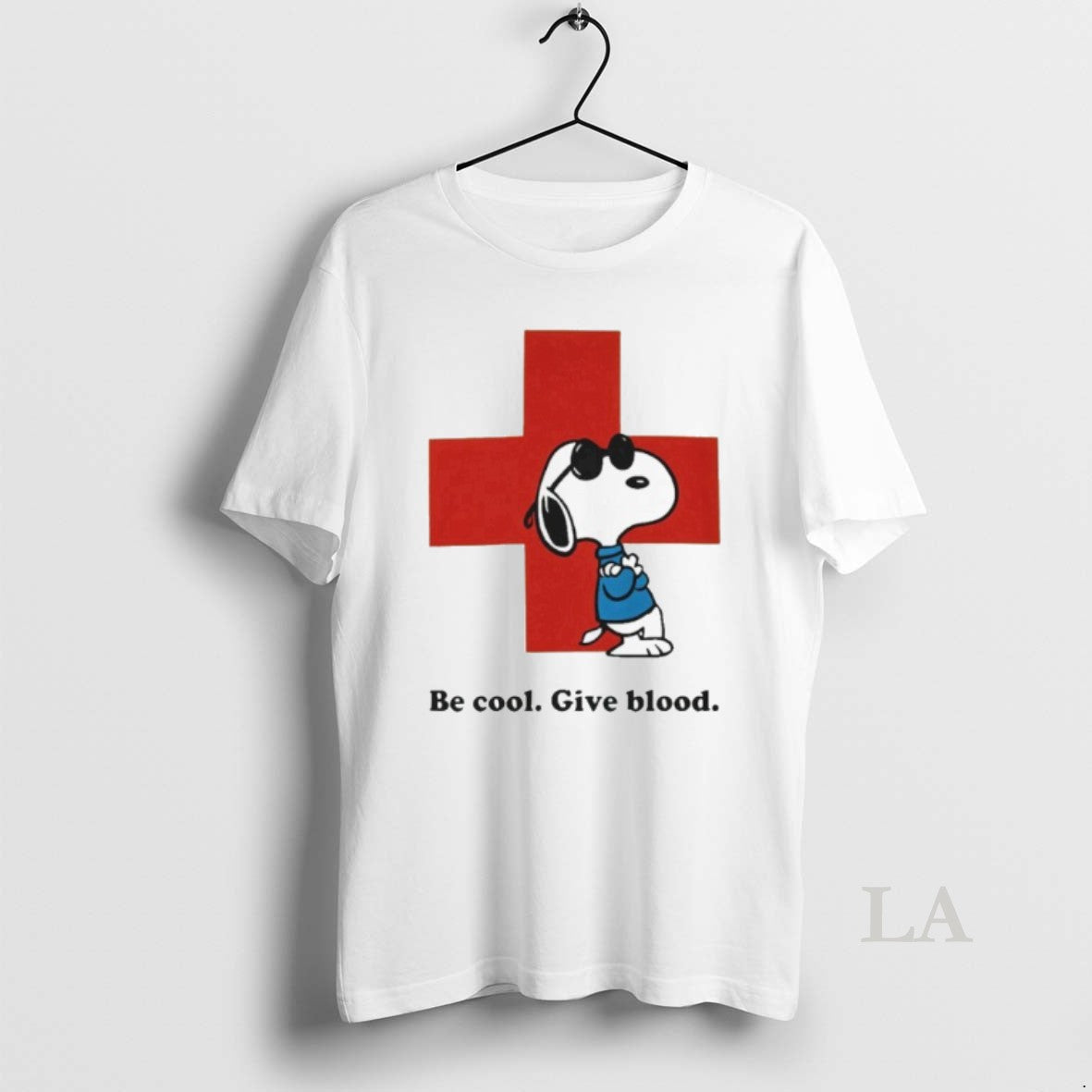 Original Red Cross Peanuts Be Cool Give Blood T-Shirts, Hoodie, Sweatshirt | CoreVibeTees.com