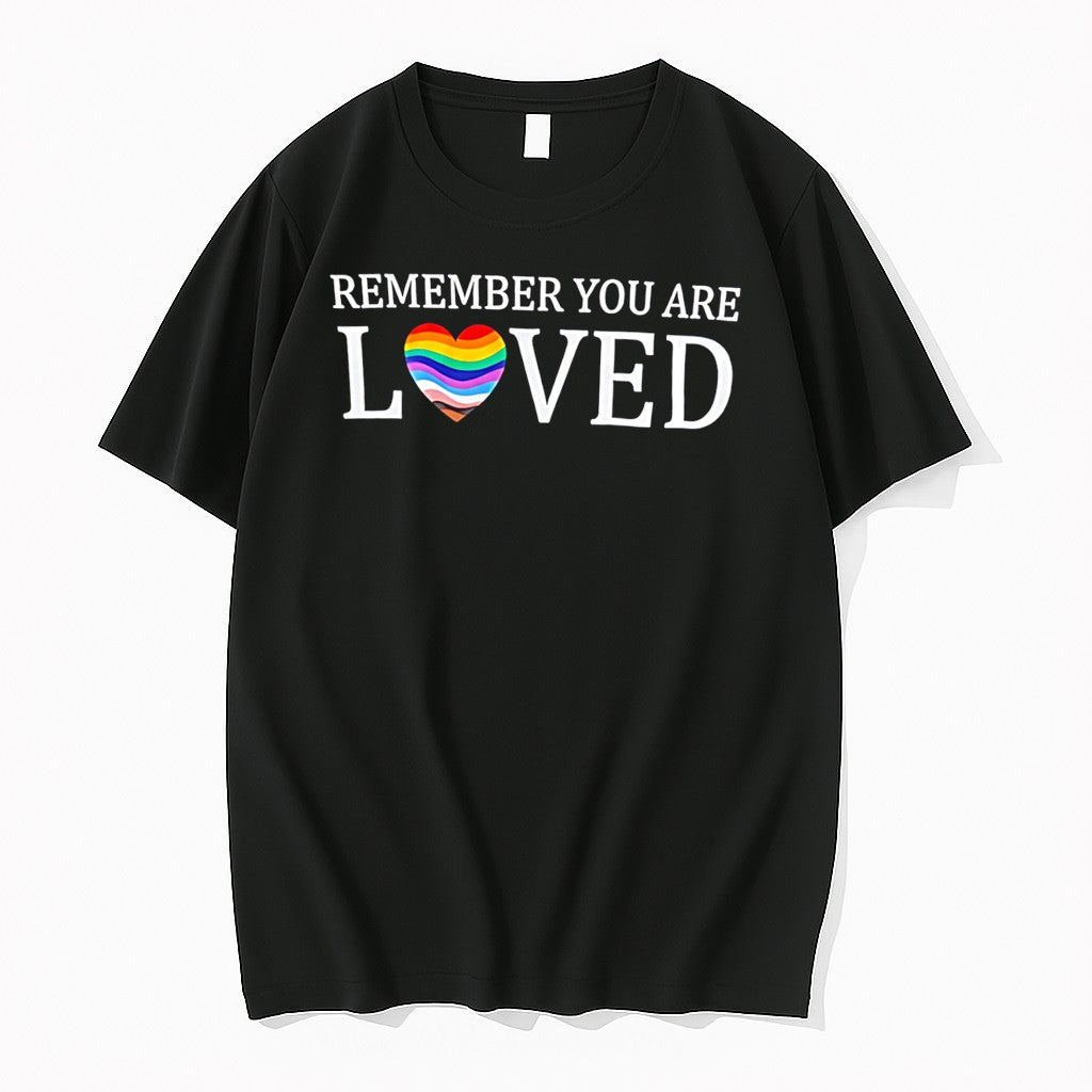 Original Remember You Loved Lgbtq Vintage Tee Tshirts Jpg