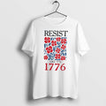 Original Resist Like Its 1776 Flowers Illustration Tee Tshirts Jpg