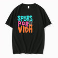 Original Retro Spurs Por Vida San Antonio Basketball Graphic Nba Finals 2026 Tshirts