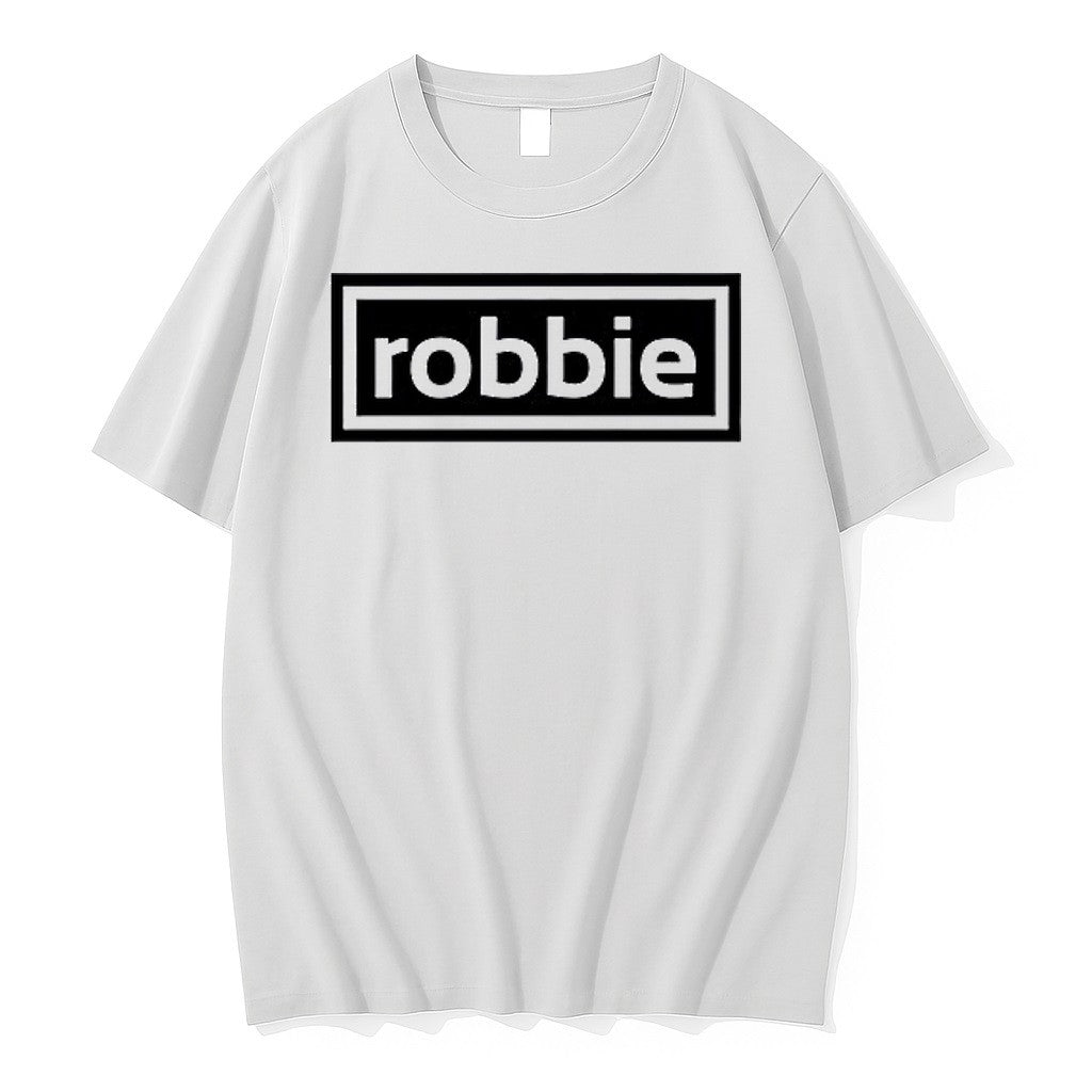 Original Robbie Williams Robbie Name Appreciation Fan Merchandise Tshirts Jpg