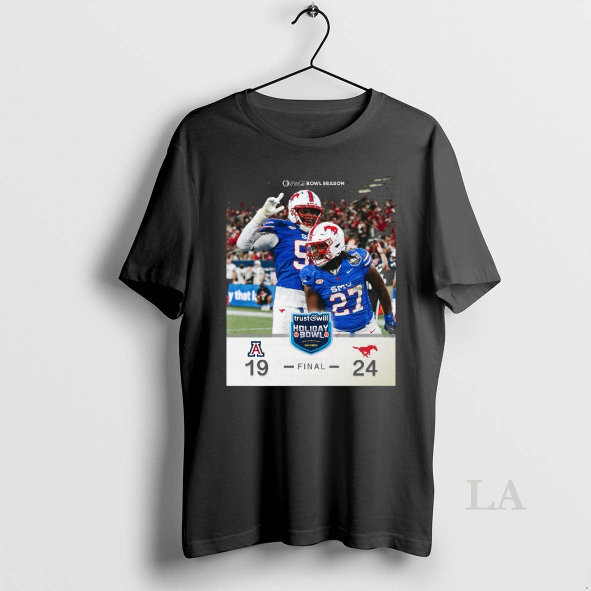 Original Smu Mustangs Vs Arizona Wildcats 2026 Trust Will Holiday Bowl Final Score 24 19 T-Shirts, Hoodie, Sweatshirt
