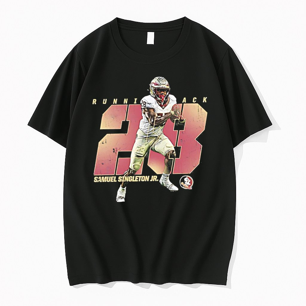 Original Samuel Singleton Jr 28 Fsu Football Running Back Tshirts Jpg