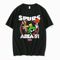 Original San Antonio Spurs Area 51 Spurs Looney Tunes Tshirts Jpg
