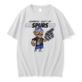 Original San Antonio Spurs Fan Hombre Shut Up Go Spurs Go White Tshirts Jpg