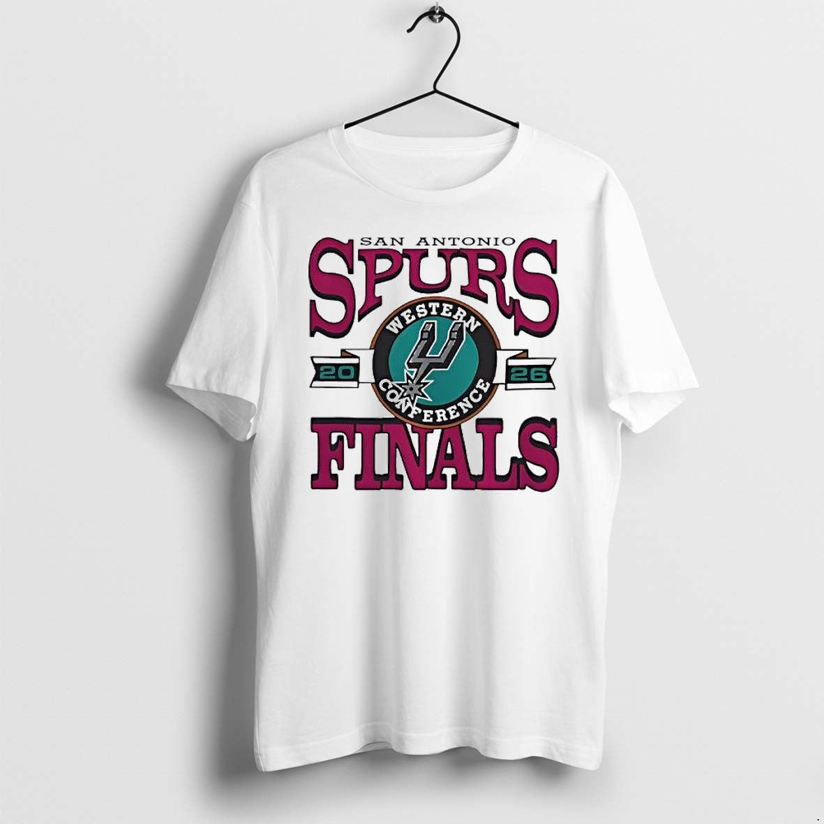 Original San Antonio Spurs Nba Western Conference Finals 2026 Vintage Tshirts