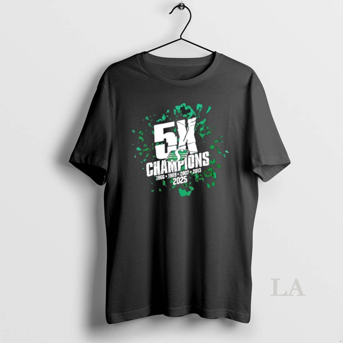 Original Saskatchewan Roughriders 2025 Grey Cup 5x Champions 2 Sided T-Shirts, Hoodie, Sweatshirt | CoreVibeTees.com