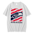 Original Seattle Seahawks American 250th Flag Heritage Wordmark Tee Tshirts Jpg