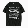 Original September Girl They Whispered To Her You Cannot Withstand Tee Tshirts