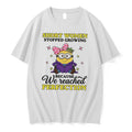 Original Short Women Stopped Growing Because We Reached Perfection Minion Tee Tshirts