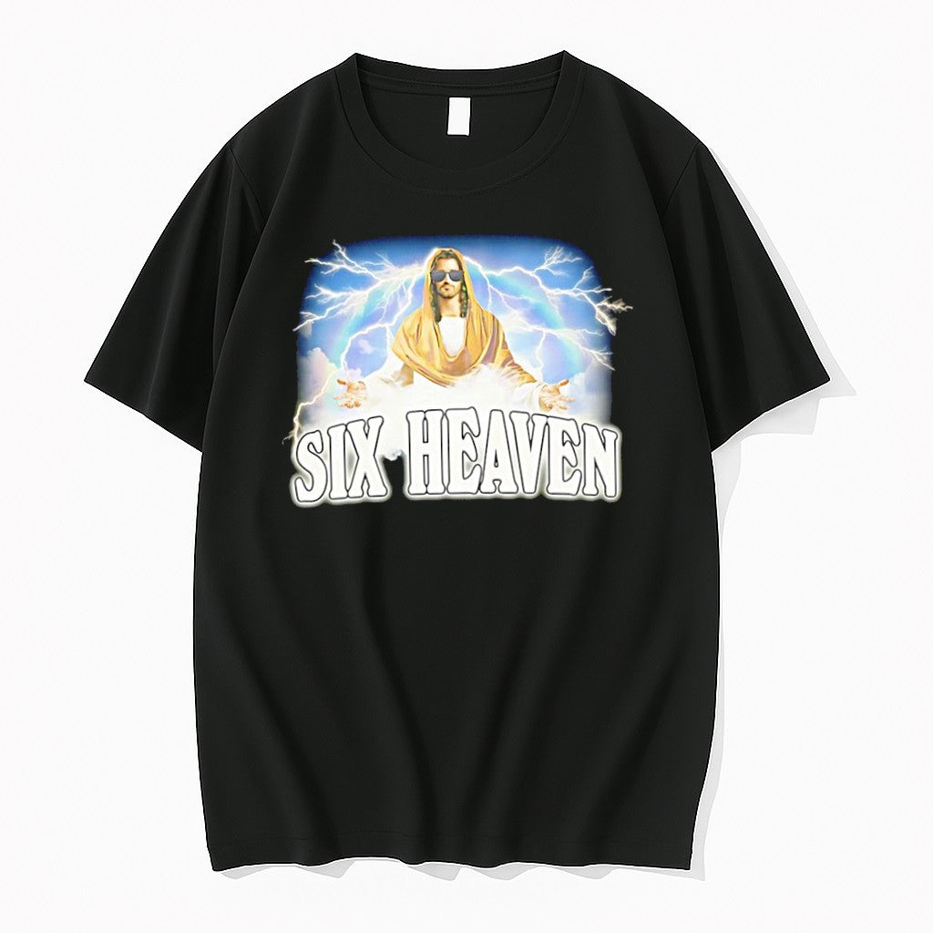 Original Six Heaven Jesus Christ Tshirts Jpg