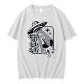 Original Snoopy Gets Abducted Sick Of This Shit Snoopy White Tshirts Jpg