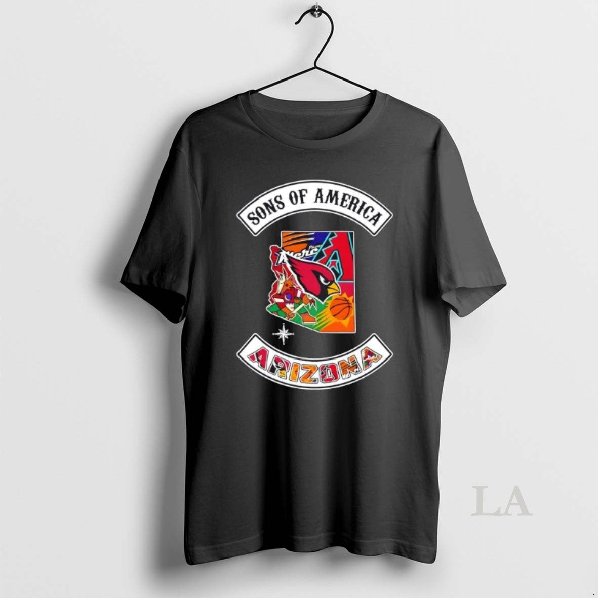Original Son Of America Arizona Map Sports Logos Combine T-Shirts, Hoodie, Sweatshirt | CoreVibeTees.com