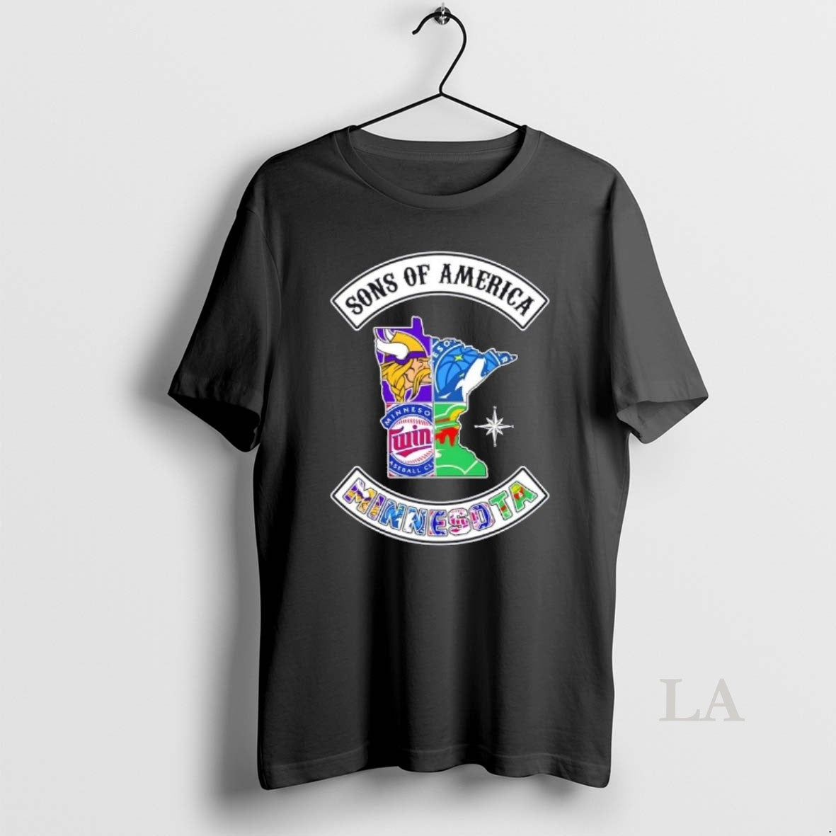 Original Son Of America Minnesota Map Sports Logos Combine T-Shirts, Hoodie, Sweatshirt | CoreVibeTees.com