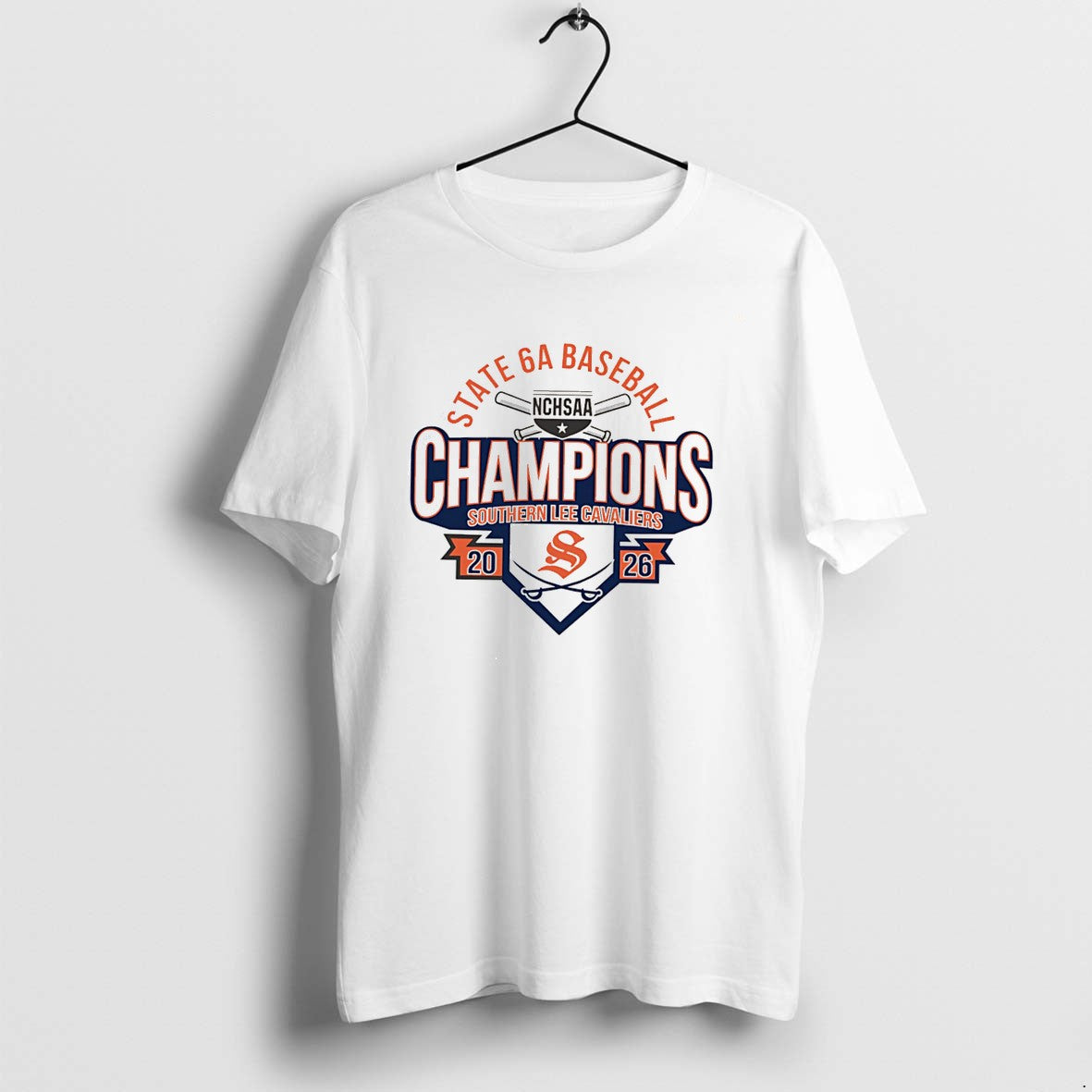 Original Southern Lee Cavaliers 2026nchsaa State 6a Baseball Champions Tee Tshirts