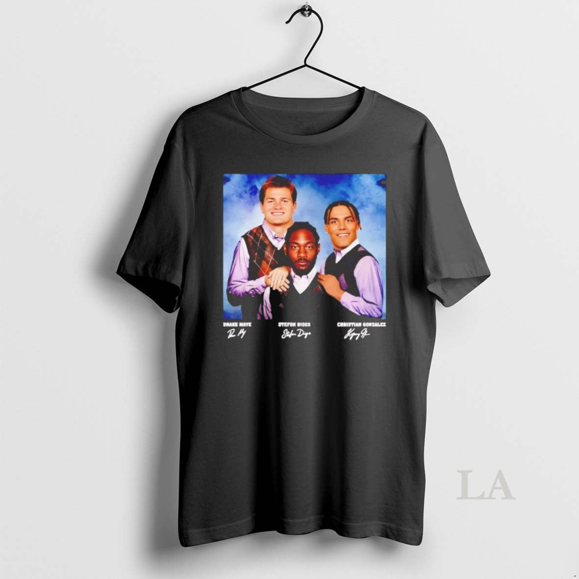 Original Stefon Diggs Drake Maye And Christian Gonzalez Step Brothers T-Shirts, Hoodie, Sweatshirt | CoreVibeTees.com