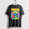 Original Stitch Running Green Bay Packers Football Black Tshirts Jpg