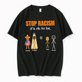 Original Stop Racism Its Ok To Be American European Asian Normal Tshirts Jpg