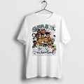 Original Super Bowl 2025 Champions Philadelphia Eagles Funny Cartoon White Tshirts