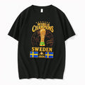 Original Sweden 2026 World Champions For The World For The Glory Tee Tshirts