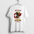 Original Switzerland 2026 Iihf Ice Hockey World Champions Trophy Tee Tshirts