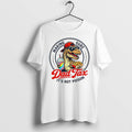 Original T Rex Dinosaur Fast Food Lover Making Sure Dad Tax Its Not Poison Tshirts