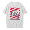 Original Tampa Bay Buccaneers American 250th Flag Heritage Wordmark Tee Tshirts