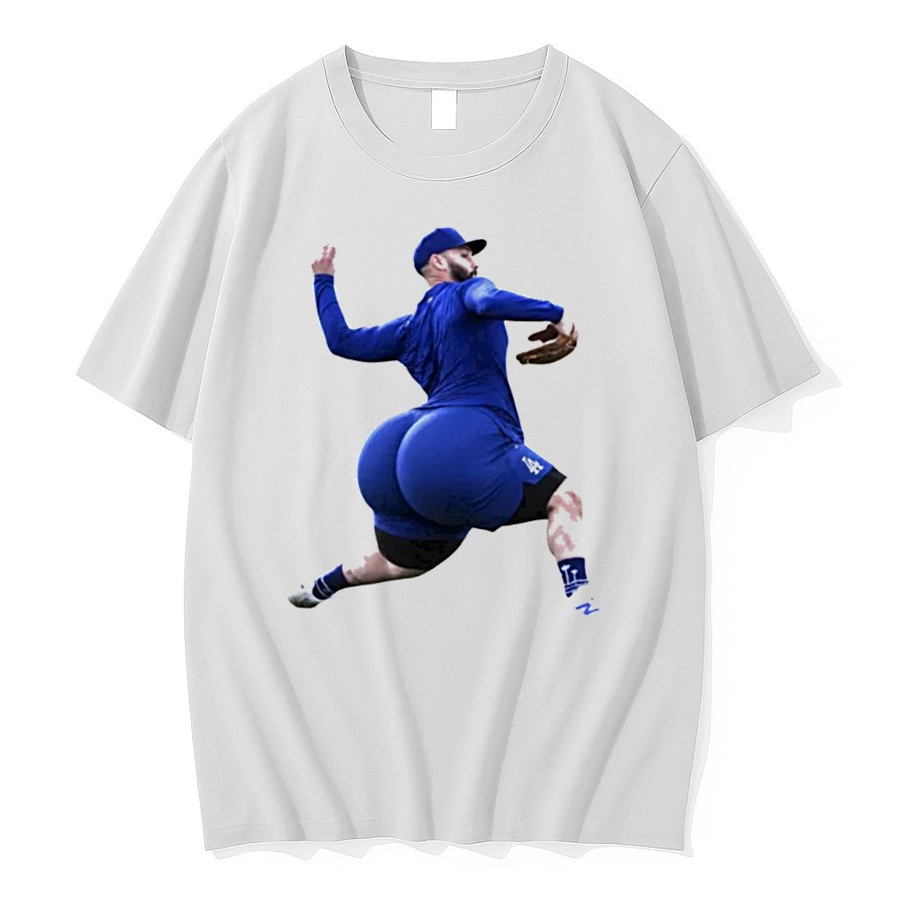 Original Tanner Scott La Dodgers Big Body Language Natural Tee Tshirts Jpg