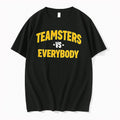 Original Teamsters Vs Everybody Black Tshirts Jpg