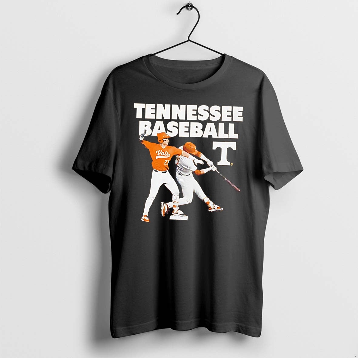 Original Tennessee Volunteers Baseball Reese Chapman Illustration Tee Tshirts