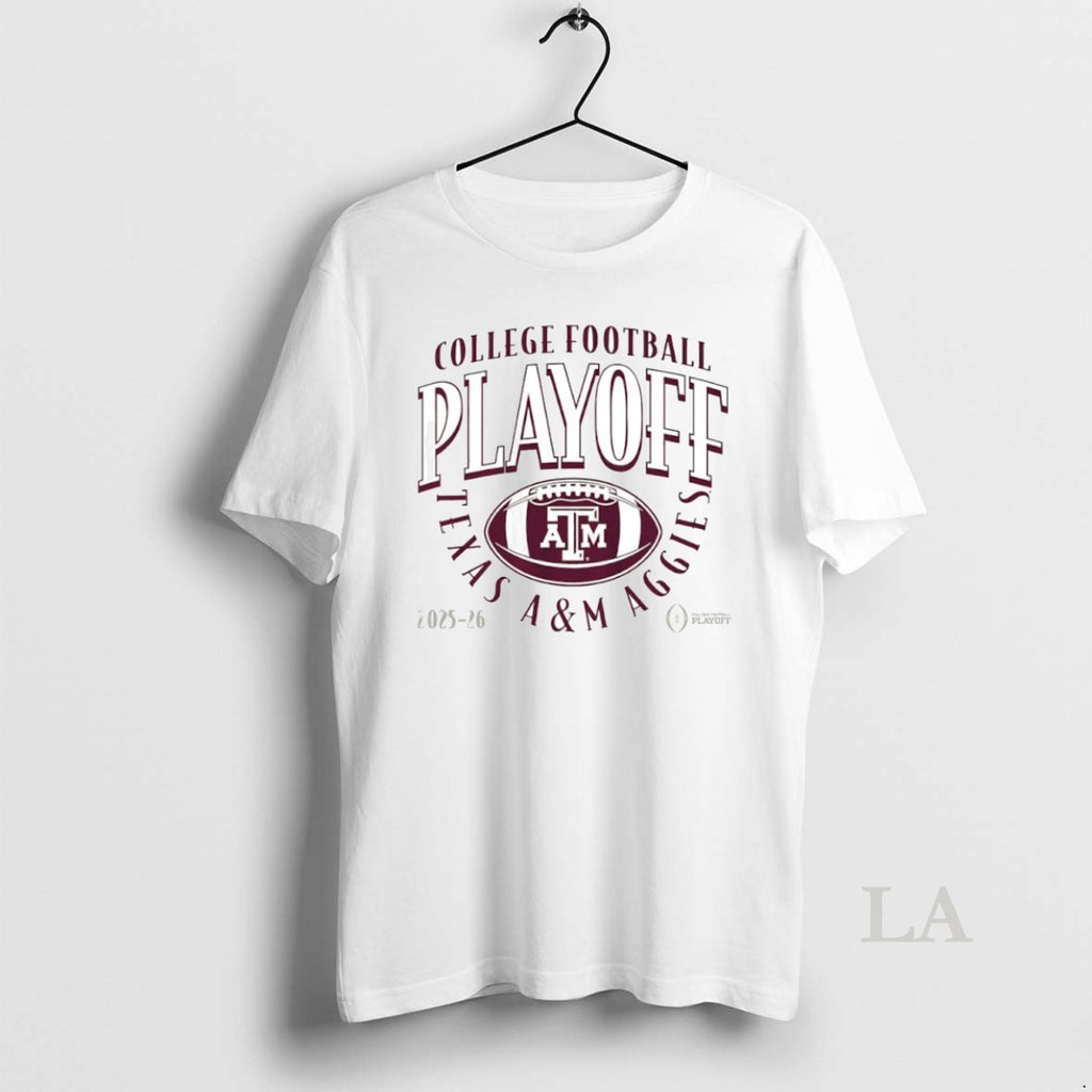 Original Texas A And M Aggies 2025 2026 College Football Playoff Curve Logo Circle T-Shirts, Hoodie, Sweatshirt