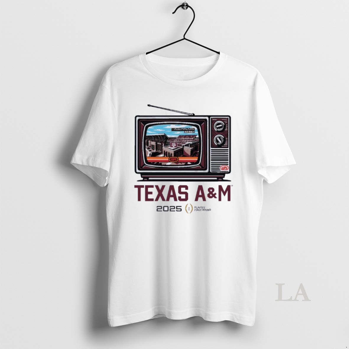 Original Texas Am Aggies Tv Stadium Cfp 1st Round T-Shirts, Hoodie, Sweatshirt | CoreVibeTees.com
