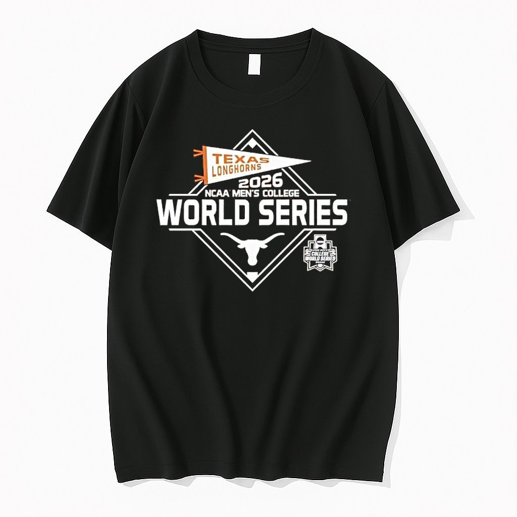 Original Texas Longhorns 2026 Baseball College World Series Bound 39 Tshirts